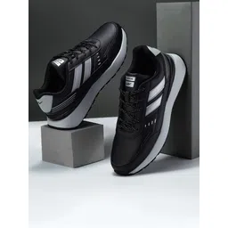 KNICK Casual Shoes | Memory Extra Bounce Insole & PU Upper| Sleek Trendy Lace-Up Sneakers For Men