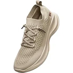 Knit Gliders Casual Sneakers for Women | Breathable AirKnit Upper, Cushioned Insole & Slip-Resistant Sole for All-Day Comfort