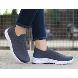 Knitted | Lightweight | Comfortable | Breathable Walking | Outdoor | Daily Use Walking Shoes For Women