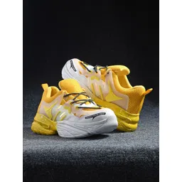 knoos Women Colourblocked Lightweight Mesh Comfort Insole Basics Sneakers