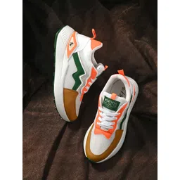 knoos Women Colourblocked Lightweight Sneakers