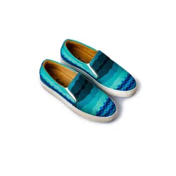 KobSook Women Printed Lightweight Canvas Slip-On Sneakers