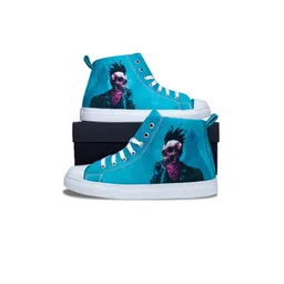 KobSook Women Printed Mid Top Sneakers