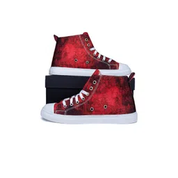 KobSook Women Printed Mid Top Sneakers