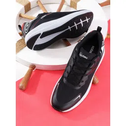Koburg Men Lace Up Mesh Running Shoes