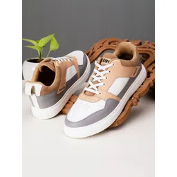 Koburg Men Zest Colourblocked Comfort Insole Sneakers