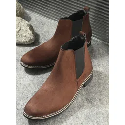 KRAASA Men Chelsea Boots