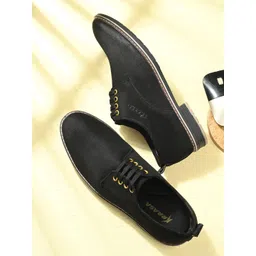 KRAASA Men Suede Boat Shoes