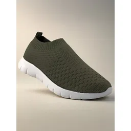 KRAASA Men Textile Running Non-Marking Shoes