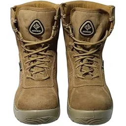 Krieger KR-1002 Boots For Men (Beige) (Beige, UK Footwear Size System, Adult, Men, Numeric, Medium, 9)