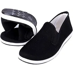 Kung Fu Tai Chi Martial Arts Shoes Rubber Sole Unisex Canvas Anti-Slip Fashion Qigong Trainerss Black
