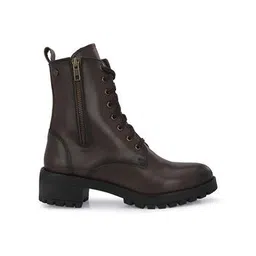 Lace-Up Ankle-Length Boots