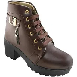 Lace-Up Ankle-Length Boots For Women & Girl's Boots For Women