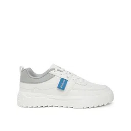 Lace-Up Sneakers with PU upper