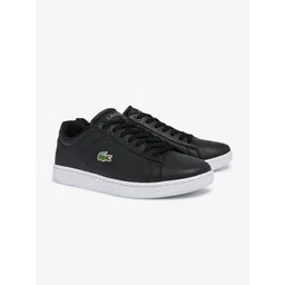 Lacoste Men Colourblocked Leather Sneakers
