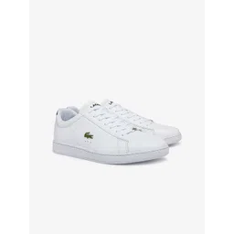 Lacoste Men Leather Slip-On Sneakers
