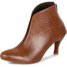 Latest Classic High Ankle Heel Boots for Girls and Women (515)