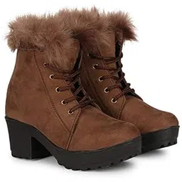 latest Fashionable heel boots for girls and women (812)