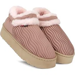Latest Women's Comfortable Indoor/Outdoor Winter Shoes/slipper |Womens winter Slip on Boots |Girl's And Women's Winter Fur Shoes