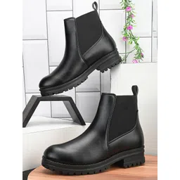 LBW-18-Black Boots For Women