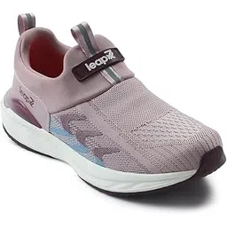 Leap7x Ahana Sports Non Lacing Walking Shoes for Women with EVA Sole | Suitable for Jogging, Gym & Outdoor | Comfortable Outsole | Memory Foam Insole | Stylish, Durable