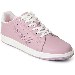 Leap7x Allure 1 Casual Lacing Sneakers for Women with EVA Sole | PU Outsole | Memory Foam Insole | Comfortable Footbed | Lightweight and Flexibility | Shock Absorption