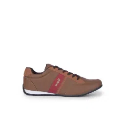 Leap7X by Liberty Men's Tan Casual Sneakers