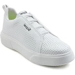 Leap7x CROATIA-2E Casual Lacing Sneakers for Men with EVA Sole | PU Outsole | Memory Foam Insole | Comfortable Footbed | Lightweight and Flexibility | Shock Absorption