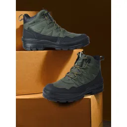 Leap7x DRAWNER-1E Mens Lacing Sports Shoes | Lace-Up Running, Outdoor, Hiking & Trekking Shoes For Men