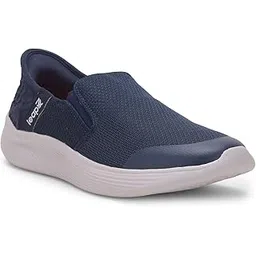 Leap7X EZZAR-1 Non Lacing Sports Shoes for Men | EVA Sole | Fit for Running, Walking, Gym & Jogging | Quick-Wear Slip-on | Comfortable Footbed | Lightweight, Modern & Stylish