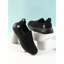 Leap7x GHD-89E Non Lacing Sports Shoes With EVA Sole | Suitable For Jogging & Walking Shoes For Men