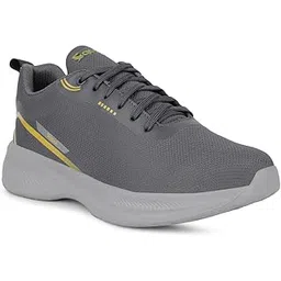 Leap7x KOOPER-1E Running Shoes for Men with EVA Sole | Suitable for Walking, Gym, Outdoor | Mesh Outsole | Memory Foam Insole | Stylish, Comfortable & Durable | Sports Footwear
