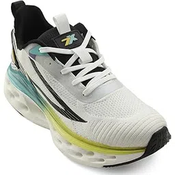 Leap7x NEPTUNE-1E Sports Lacing Running Shoes for Men with EVA Sole | Suitable for Walking, Gym and Jogging | Lightweight Durable and Cushioned Footbed