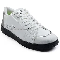 Leap7x NEXTER 1E Sports Lacing Running Shoes for Men with PU Sole | Suitable For Walking Jogging GYM | Memory Foam Insole | Comfortable Footbed | Lightweight and Flexibility | Shock Absorption