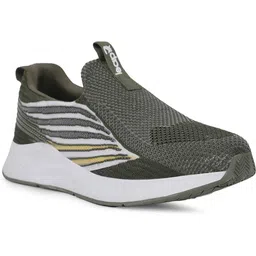 Leap7x ROBIN-E Sports Non-Lacing Shoes With EVA Sole | Suitable For Running and Walking Shoes For Men