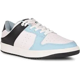 Leap7x SPORTSTAR Lacing Casual Sneakers for Men with EVA Sole | PVC Upper | Memory Foam Insole | Stylish & Comfortable | Breathable, Lightweight & Flexibility | Shock Absorption