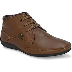 Leather Boots for Men | Genuine Leather | Comfortable & Stylish | Ideal for Office, Casual, Travel & Daily Commute – G-549