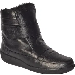 Leather Winter Long Boots For Men