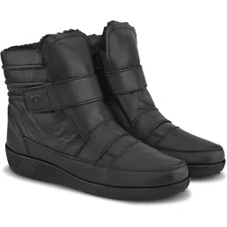 Leather Winter Long Boots For Men