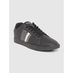 Lee Cooper Men Stripe Printed Leather Sneakers