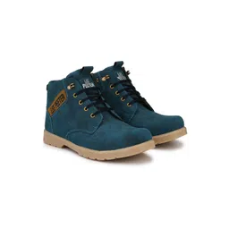 LEEPEETER Men Casual Block-Heeled Regular Boots