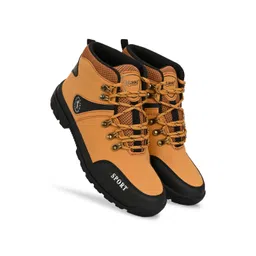 Lejano Men Colourblocked Round Toe Shoes