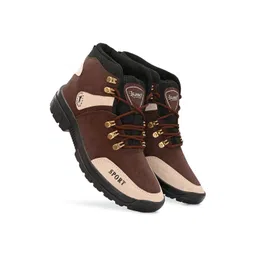 Lejano Men Colourblocked Trekking Shoes