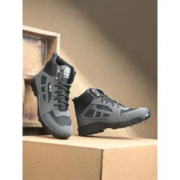 Leo's Fitness Shoes Men Round Toe Hiking Boots