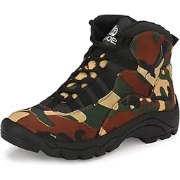 Leo's Men's Hiking Boots Lightweight Anti-Slip Outdoor Shoes Mid Top Ankle Hiker Trekking Work Boot Hiking & Trekking Shoes For Men