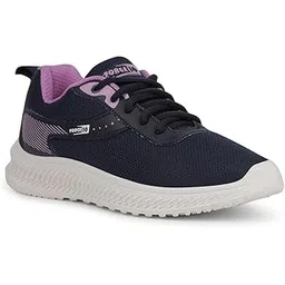 Liberty Force 10 OSLO-20E Lacing Running Shoes for Women with PVC Sole|Suitable for Walking, Gym, Outdoor & Jogging|Mesh Outsole|Memory Foam Insole|Stylish, Comfortable & Durable|Sports Footwear