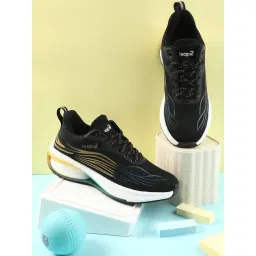 Liberty Men's Black Running Shoes