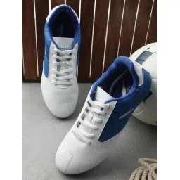 Liberty Men's White Football Shoes