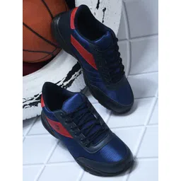 Liberty Unisex Colourblocked Round Toe Lightweight Sneakers