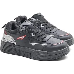 Lifestyle-02 Men’s Stylish Sneakers | Comfortable Boys Sports Sneakers with PU Upper & Cushioned Insole | Ideal for Gym, Walk, Travel, & Casual Wear